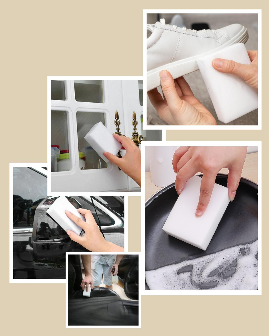 Magični sunđer za sve površine - čisti bez hemije!✨