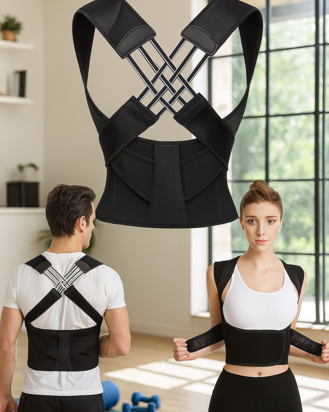 ⭐ OrtoFlex™ – Pojas za leđa protiv bola i lošeg držanja